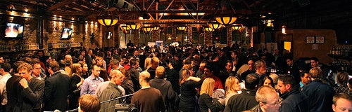 Tech Cocktail mixer event crowd Tech Cocktail crowd in Chicago