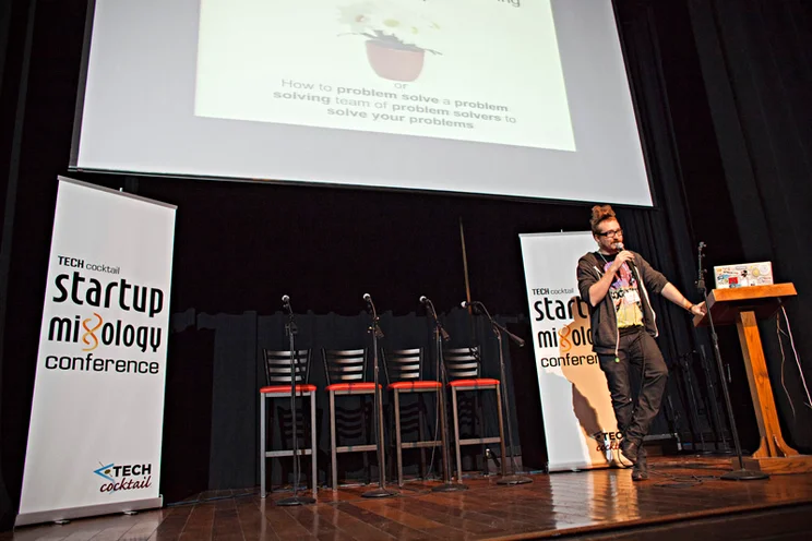 Harper Reed speaks at Tech Cocktail's Startup Mixology Conference