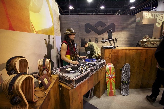 House of Marley booth at CES 2011