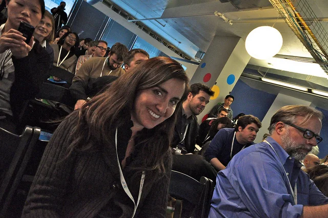 Paulina Ibarra & Chris Abraham at Google For Nonprofit - photo by Geoff Livingston