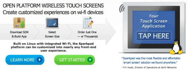 Sparkpad screenshot