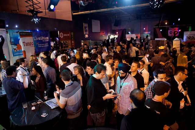 The Crowd at Tech Cocktail SXSW presented by LiveShare from Cooliris