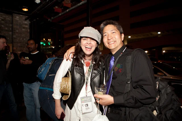 Guests at Tech Cocktail SXSW presented by LiveShare from Cooliris