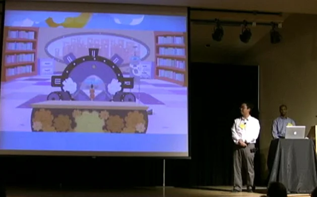 Zachy The Robot at AlphaLab Demo Day 2011