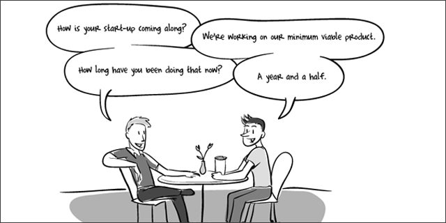 Startup cartoon