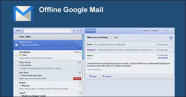 Gmail Offline