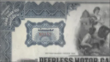 Stock certificate