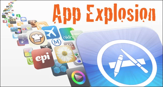 App explosion
