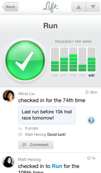 Self-improvement apps Lift