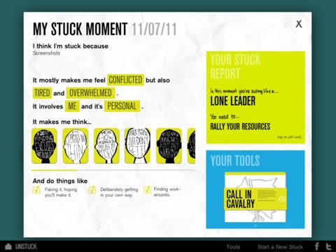 Self-improvement apps Unstuck