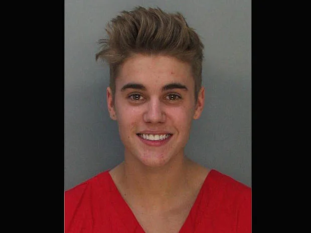 bieber mugshot