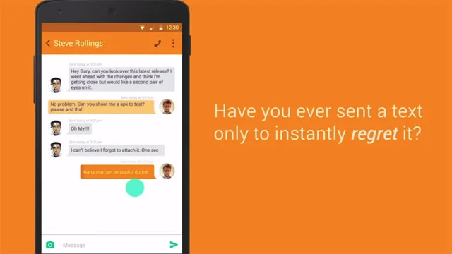 This App Will Help You Stop Sending Embarrassing Texts