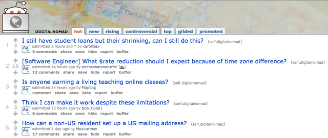Digital Nomad Reddit