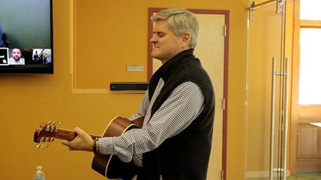 Steve Case Jams Guitar on Rise of the Rest