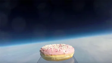 A Donut Traveled to Space Before You [VIDEO]