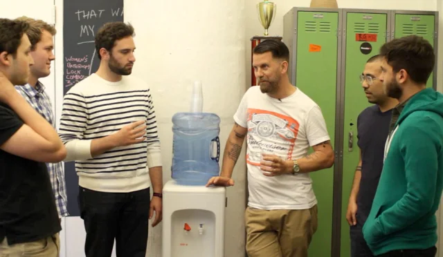 Watercooler break