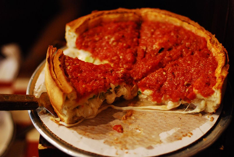 startup in Chicago deep dish pizza