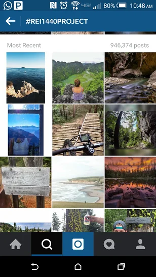 REI Instagram Campaign