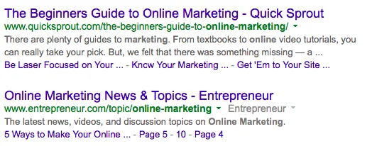 meta description