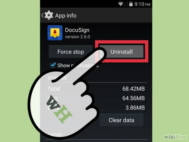 Uninstall Apps