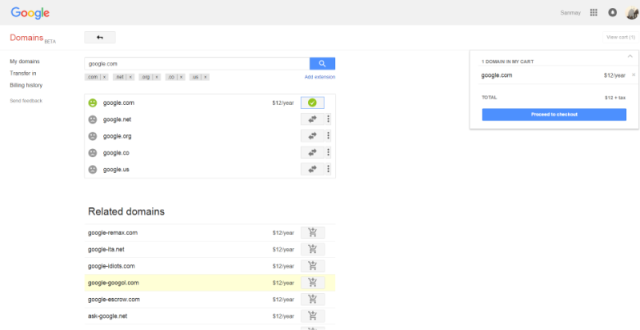 Google.com Proof of Purchase