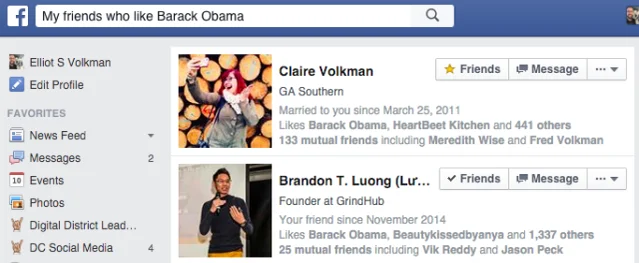 Everyone I know likes Obama