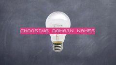 Choosing Domain Names