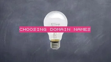 Choosing Domain Names