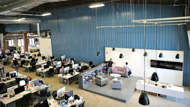 main foyer in new Huge office