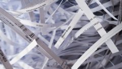 shredded paper