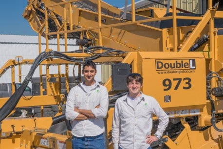 Raptor Maps co-founders Edward Obropta and Nikhil Vadhavkar. (Photo courtesy/Raptor Maps)