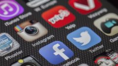 instagram social media, facebook