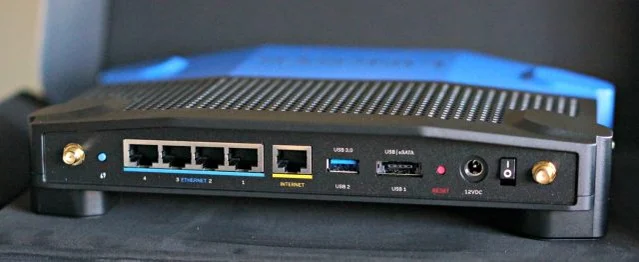 Linksys WRT 3200ACM back