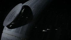 Death star, SciFi, planet, dark side,