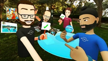Facebook VR social media
