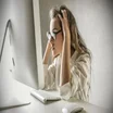stressing, stress, woman, buzzwords