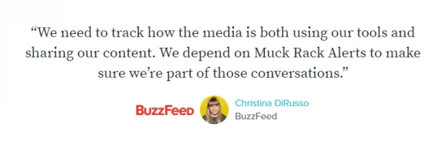 Muck Rack user report 2