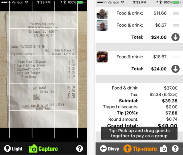 bill split apps