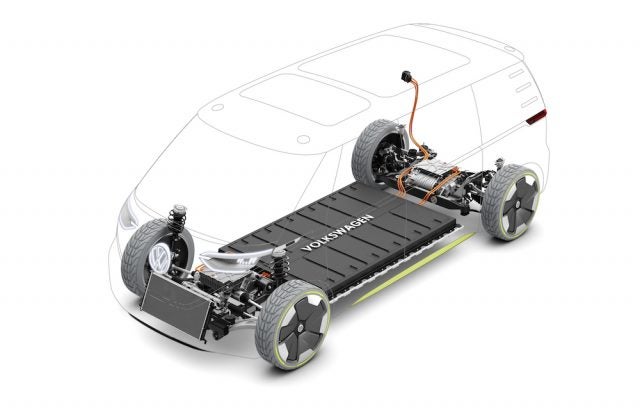 VW Electric Microbus - Battery Drive