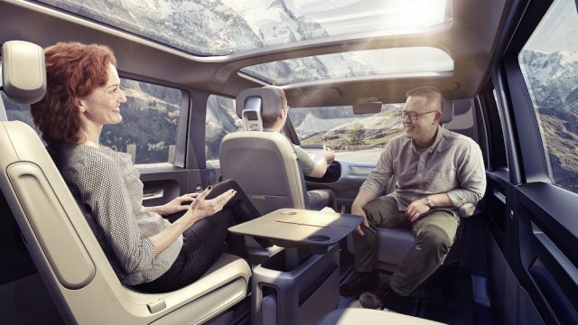 VW Electric Microbus - Reverse Seating