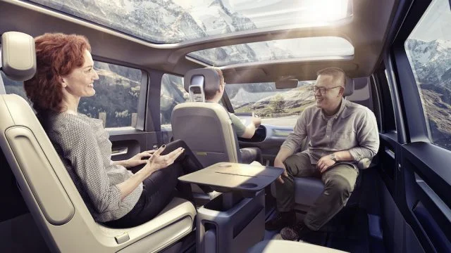 VW Electric Microbus - Reverse Seating