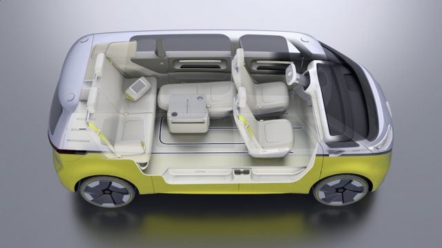 VW Electric Microbus - Seating