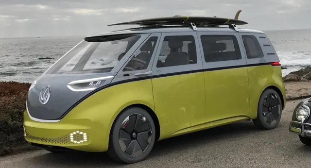 VW Electric Microbus Spotted in Pebble Beach by Zelectric Motors - August 16 2017