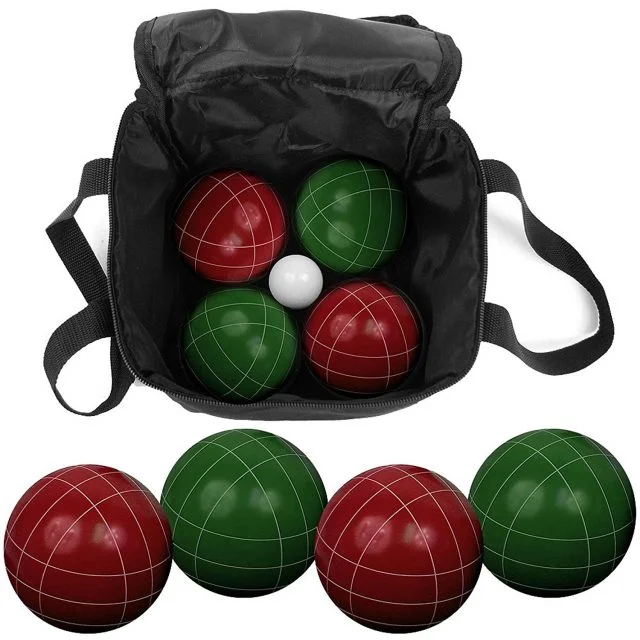 Travel Bocce Ball Game Set