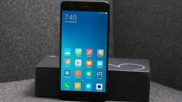 Mi Note 3 box