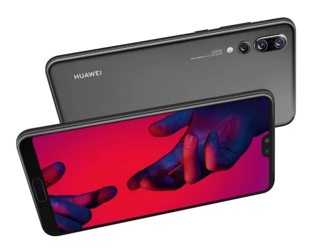 Huawei P20 Pro front and back banned from USA