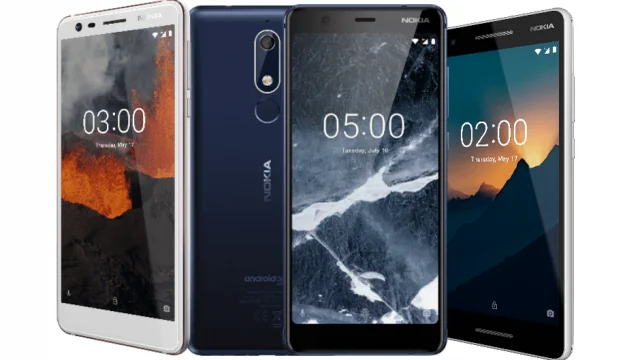Nokia 2.1, 3.1, 5.1