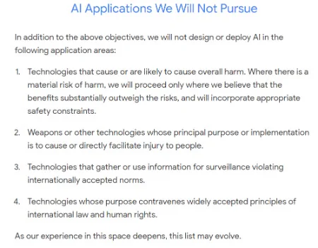Google principles 2