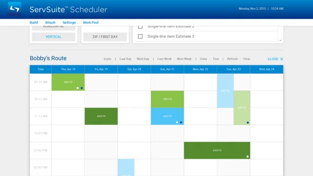 ServSuite Scheduler