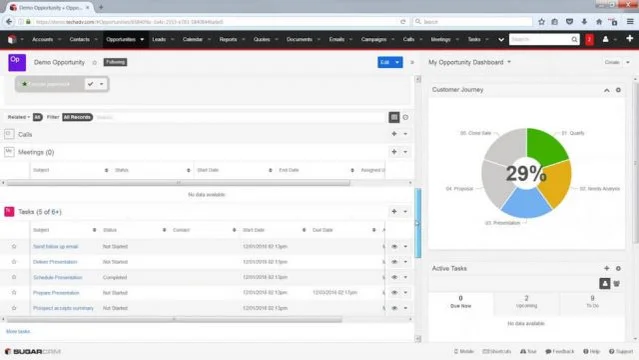 SugarCRM Demo Opp